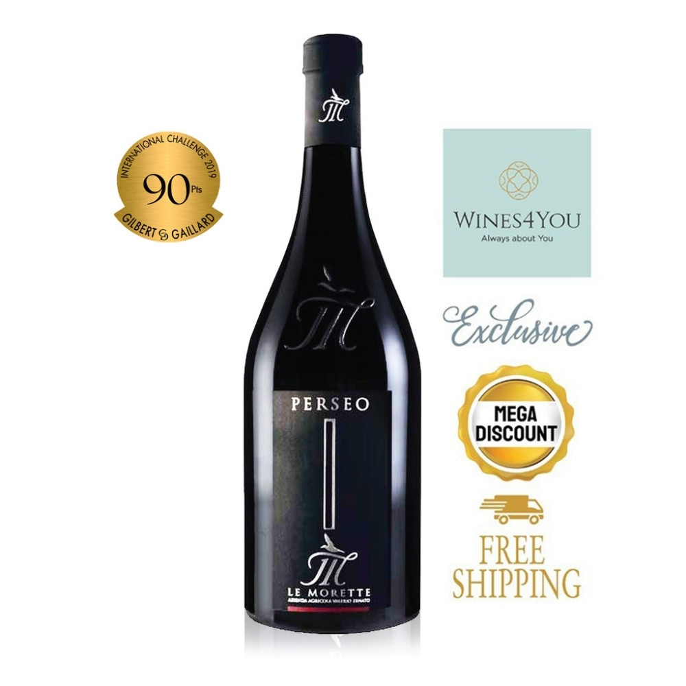 Le Morette Perseo Merlot n Cabernet Sauvignon I.G.T Italy Red Wine 2020